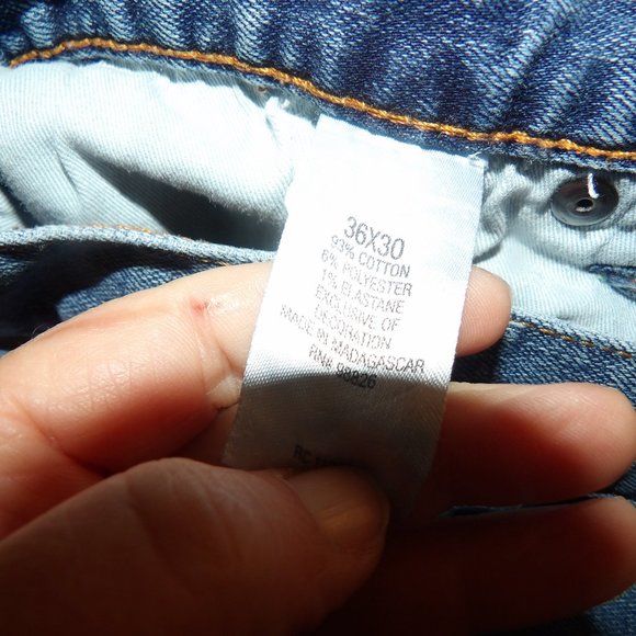 Ridgecut Men's Straight Leg Jeans Sz 36 X 30 - Picture 8 of 8